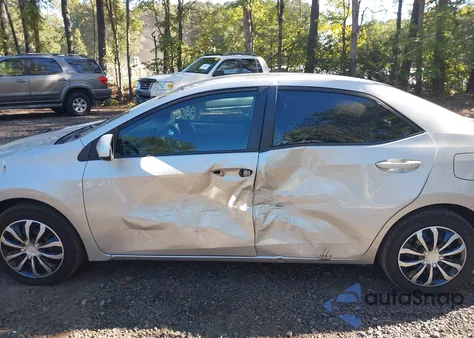 2016 Toyota Corolla Le из США, поврежденный, VIN 2T1BURHE8GC676438